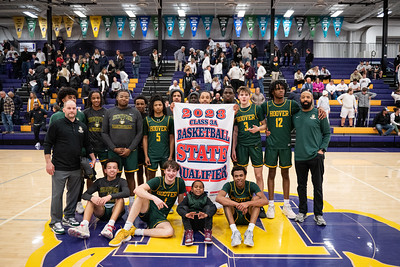 Huskies On To 2023 State: The Hoover Huskies boys basketball team faced off against Waverly-Shell Rock at Nevada High School on Monday, February 27th. Pulling away with an early lead, Hoover punched their ticket to state with a final score of 59-44.