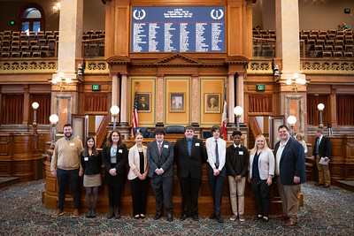 Roughrider Speech & Debate Honored: The Roughrider Speech and Debate Team was recognized at the State House Thursday morning as a bipartisan resolution was passed honoring National Speech and Debate Day.