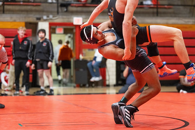 2025 IAC Conference Wrestling Meet: Grapplers from East, Lincoln, Roosevelt and North/Hoover competed in the Boys Iowa Alliance Conference Wrestling Meet at East High School on Saturday, February 1st.