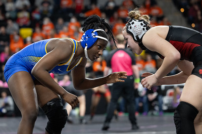 2025 Girls State Wrestling Tournament: Congratulations to Lemuna Gurisho (100lb), December Paw (110lb), Avah Blakeman (120lb), and Diana Gaie (145lb) for competing in the Girls State Wrestling Tournament at Xtreme Arena in Coralville, IA on Thursday, February 6th. Visit ighsau.org to follow along as Paw and Gaie compete tomorrow to win their weight class.